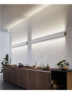 Lámpara de pared Evo Dual – Beneito & Faure – Lámpara horizontal LED