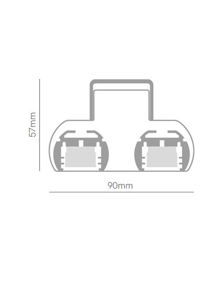 Lámpara para carril Evo Track – Beneito & Faure – Diseño lineal LED en varios tamaños