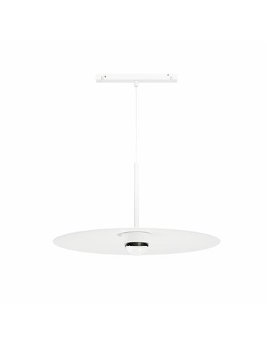 Lámpara colgante Hat 48V – Beneito & Faure – Lámpara de carril LED con altura regulable