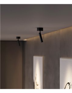 Foco de techo Alp – Beneito & Faure – Lámpara moderna orientable