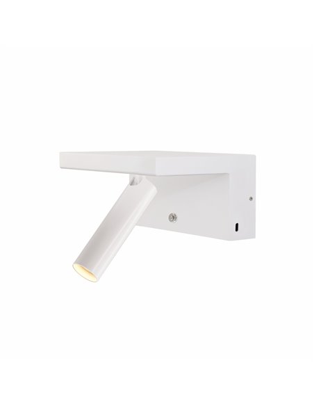 Lámpara de pared Beam – Beneito & Faure – Foco orientable con USB-C