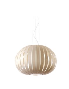 Lámpara Colgante Poppy - LZF - Lámpara forma de esfera con tiras de madera 2
