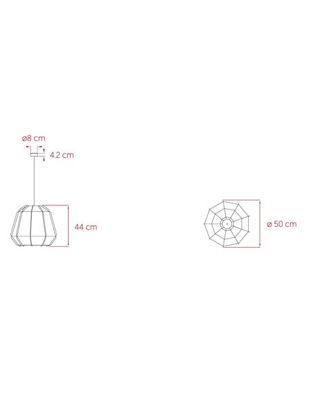 Colgante de techo Stitches Bamako - LZF