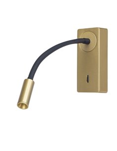Aplique de pared Mine – FORLIGHT – Lámpara de lectura en 2 colores, Flexo orientable, LED 3000K 184 lm 2