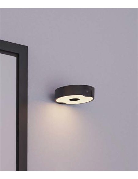 Lámpara solar de exterior Cero - FORLIGHT - Triple uso (estaca, mesa, pared), sensor de movimiento