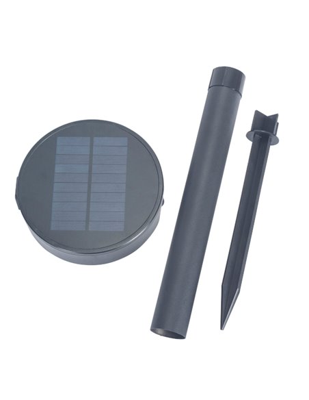 Lámpara solar de exterior Cero - FORLIGHT - Triple uso (estaca, mesa, pared), sensor de movimiento