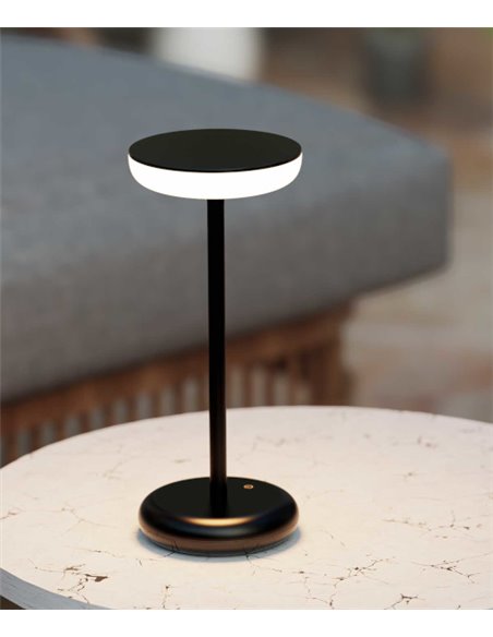 Lámpara portátil de exterior Pomer - FORLIGHT - Lámpara regulable y táctil LED