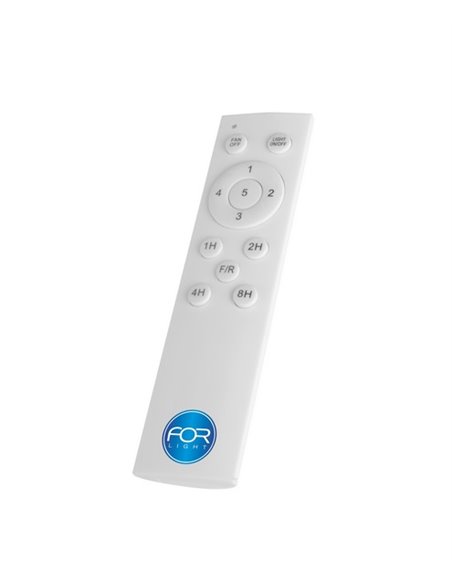 Ventilador de techo con luz Calar - FORLIGHT - Palas de madera, LED regulable