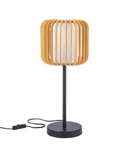 Lámpara de mesa Viva - FORLIGHT - Lámpara de madera clara 2