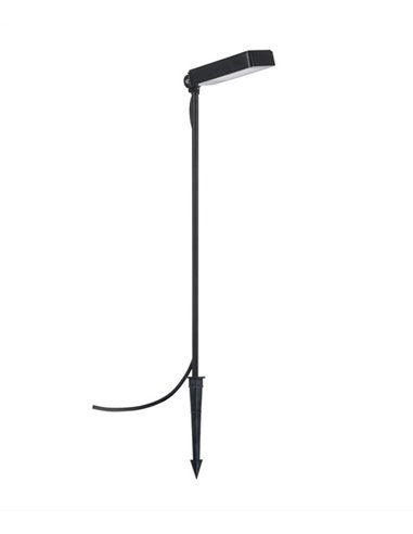 Lámpara proyector de exterior Pious - FORLIGHT - Lámpara con estaca LED, altura: 77 cm