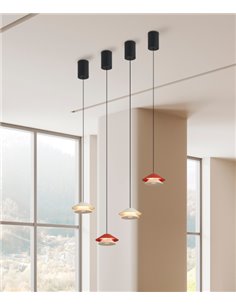 Lámpara colgante Piccola – Mantra – Lámpara LED decorativa, altura regulable