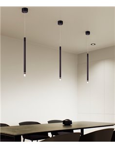 Lámpara colgante Moana - Mantra - Lámpara colgante tubular LED