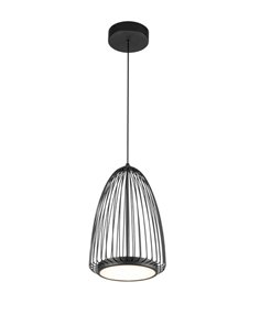 Lámpara colgante Smart – Mantra – Lámpara jaula negra LED 2