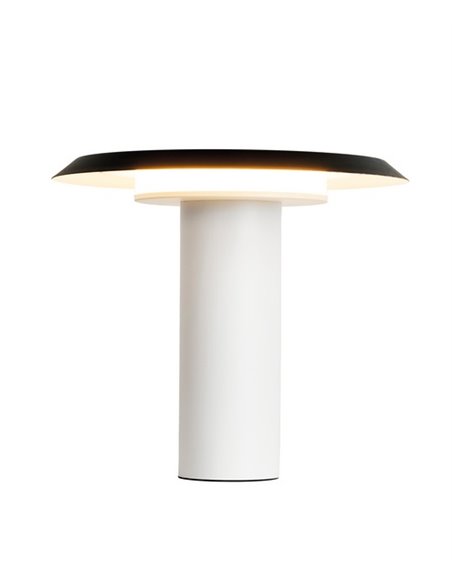 Lámpara de mesa Tina – Mantra – Lámpara minimalista LED blanca