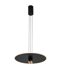 Lámpara colgante Nómada – Mantra – Diseño minimalista en negro y dorado 2