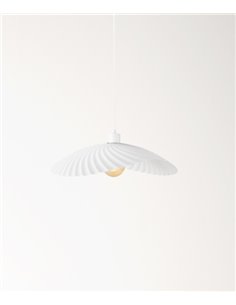 Lámpara colgante Judy - IDP Lampshades - Lámpara colgante blanca