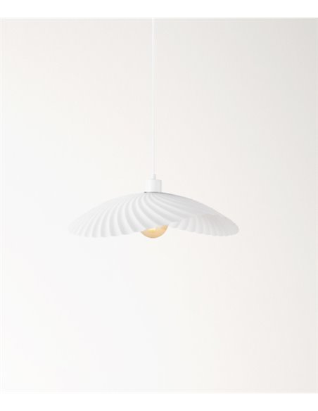 Lámpara colgante Judy - IDP Lampshades - Lámpara colgante blanca