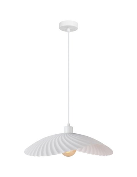 Lámpara colgante Judy - IDP Lampshades - Lámpara colgante blanca