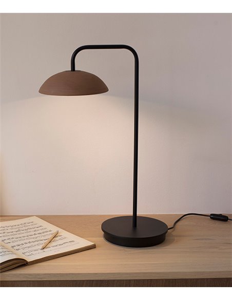 Lámpara de mesa Absidiola - Luxcambra - Lámpara arco de cerámica