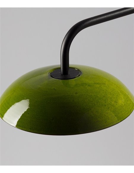 Aplique de pared Absidiola Plato - Luxcambra - Lámpara decorativa de cerámica