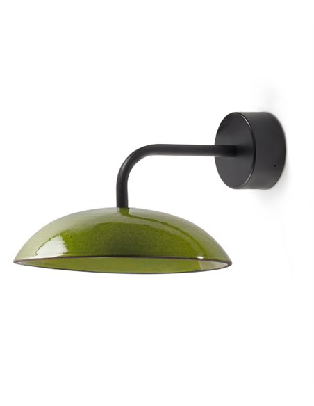 Aplique de pared Absidiola Plato - Luxcambra - Lámpara decorativa de cerámica