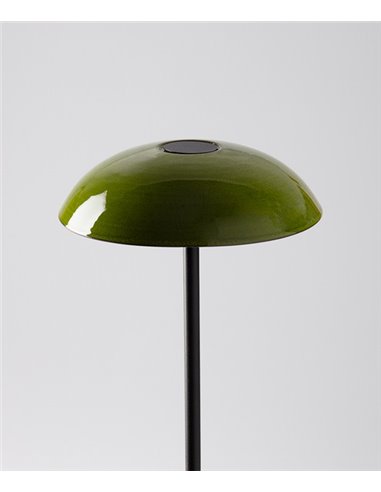 Lámpara de mesa Absidiola Plato - Luxcambra - Diseño moderno de cerámica en varios colores