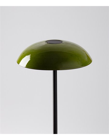Lámpara de mesa Absidiola Plato - Luxcambra - Diseño moderno de cerámica en varios colores