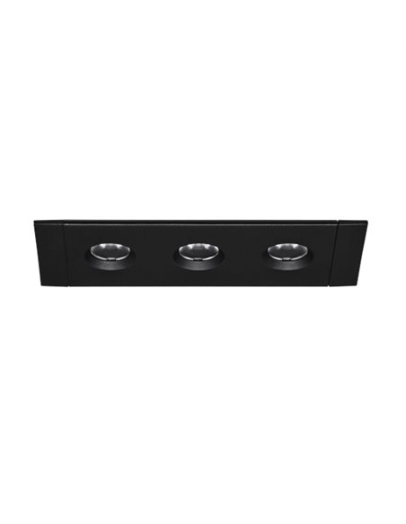 Lámpara empotrable de techo Dot - Onok - Foco lineal LED con 3/5/10 luces