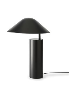 Lámpara de mesa Damo - Aromas. Lámpara decorativa de mesa en acero color negro 2