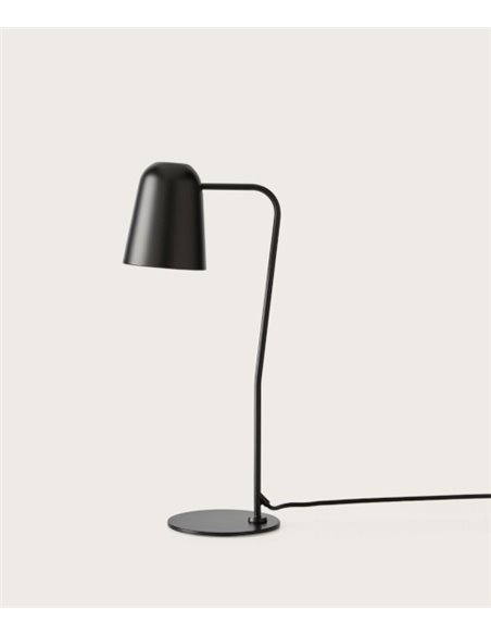 Lámpara de mesa Dobi - Aromas - Estructura metal negro mate,  Alto: 47.5 cm, E27