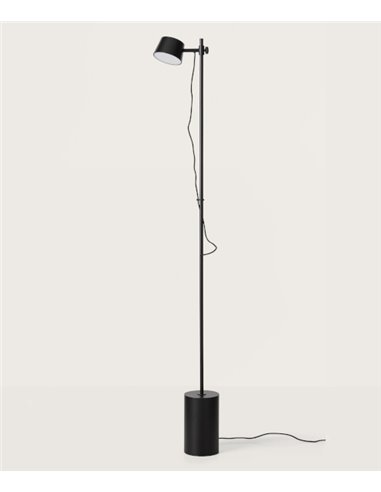 Lámpara de pie Nera - Aromas - Lámpara LED 3000K, Regulable Touch me, 140 cm