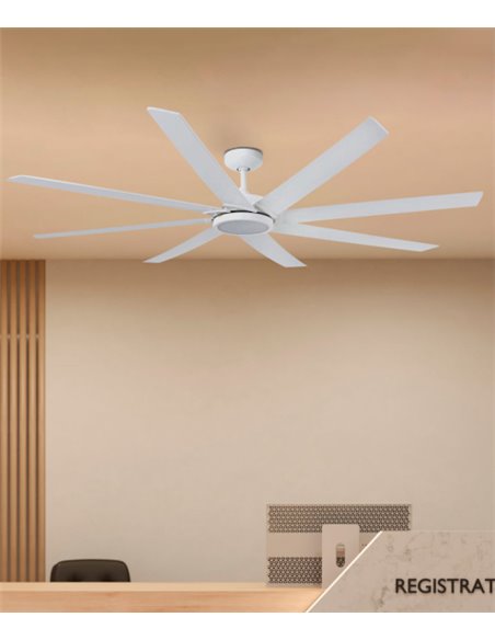 Ventilador de techo con luz LED Century - Faro