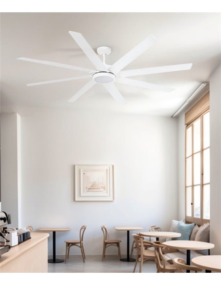 Ventilador de techo con luz LED Century - Faro