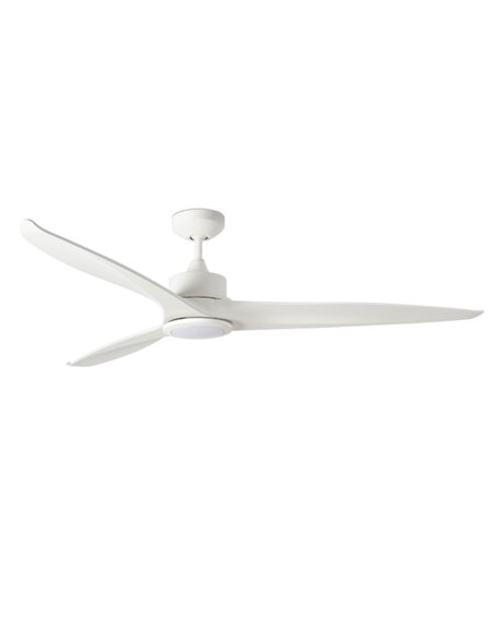 Ventilador de techo con luz blanco con motor DC Tonic - Faro