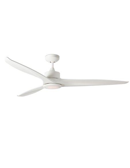Ventilador de techo con luz blanco con motor DC Tonic - Faro