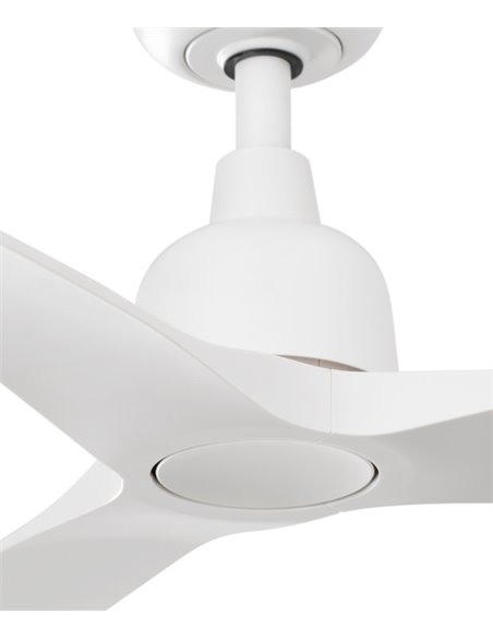 Ventilador de techo inteligente Outwood L - Faro - Ventilador blanco, apto exterior (IP44)