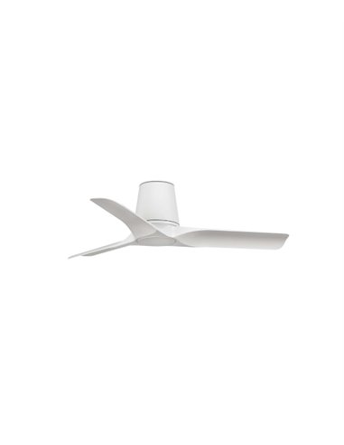 Ventilador de techo sin luz Hey Tub S - Faro - Ventilador blanco, diseño moderno