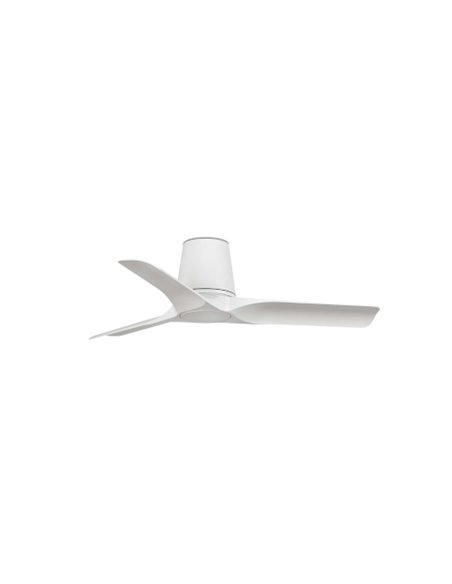 Ventilador de techo sin luz Hey Tub S - Faro - Ventilador blanco, diseño moderno