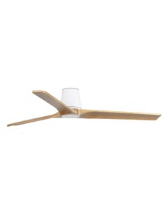 Ventilador de techo sin luz Heywood Tub L - Faro - Ventilador DC con palas de pino 2