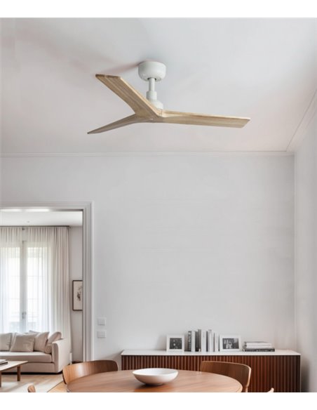 Ventilador de techo sin luz Klim Smart S - Faro - Ventilador DC de pino