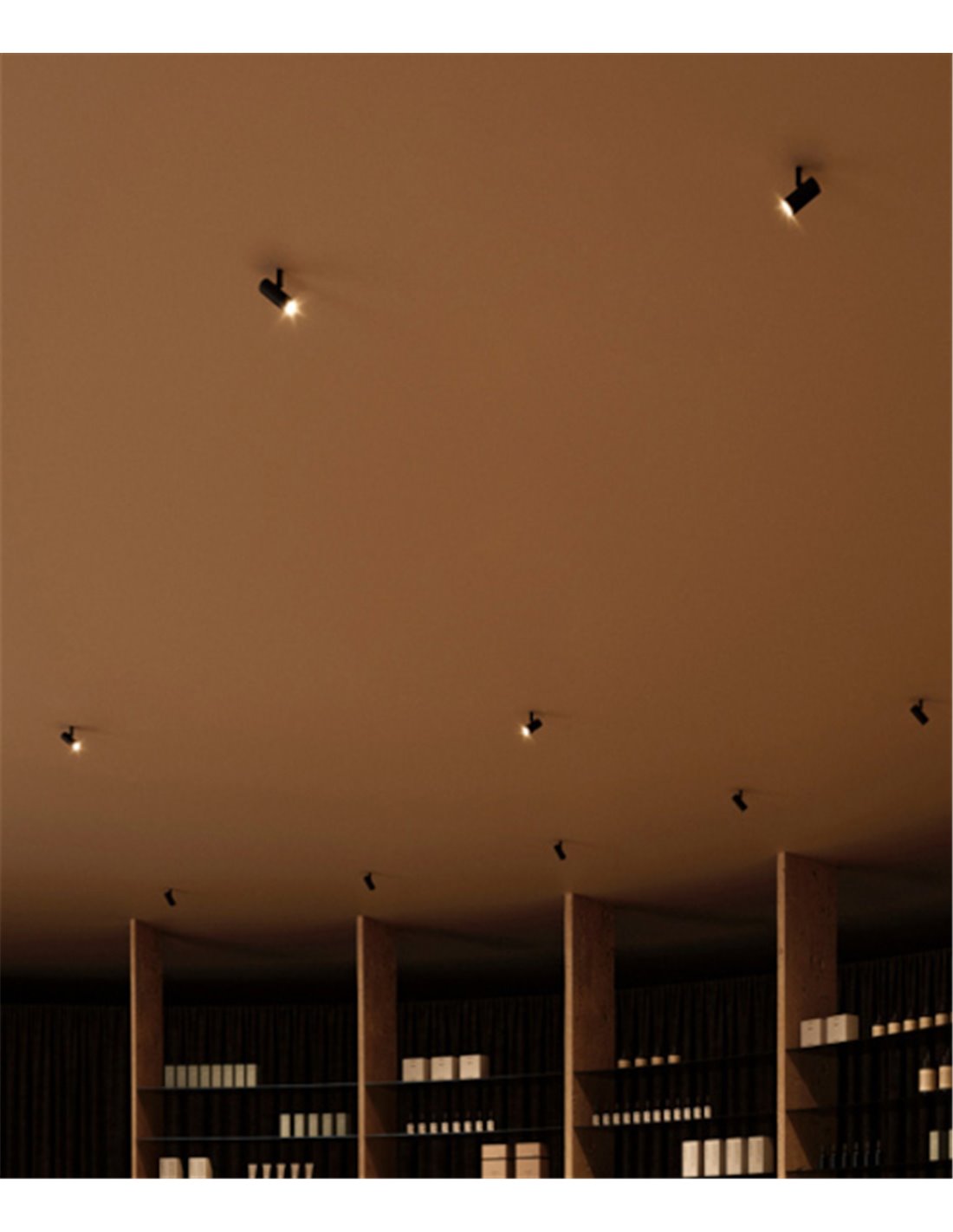 Lámpara foco para carril 24V Coco - Arkoslight - Diseño orientable LED Lámpara foco para carril 24V Coco - Arkoslight - Diseño orientable LED