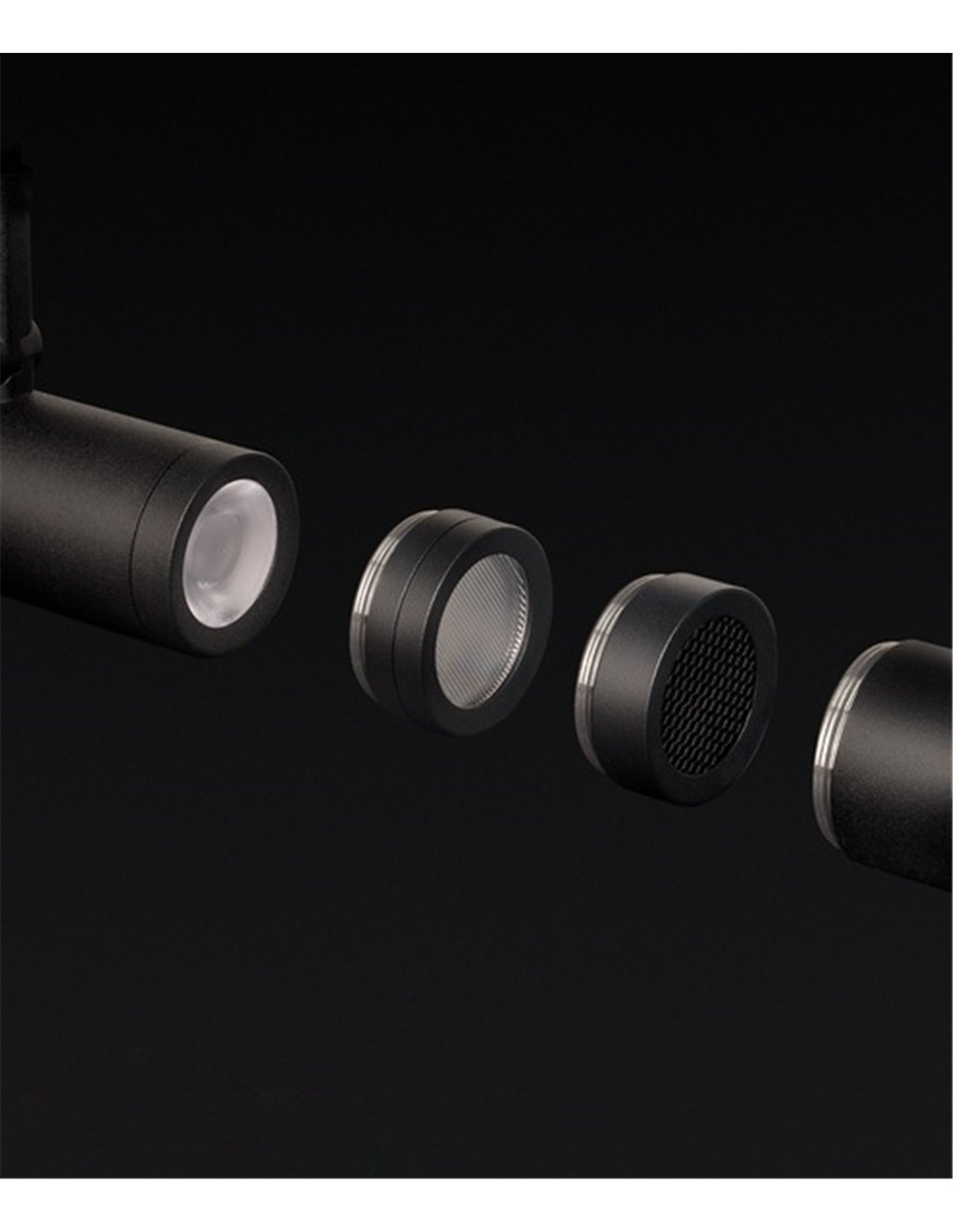 Lámpara foco para carril 24V Coco - Arkoslight - Diseño orientable LED Lámpara foco para carril 24V Coco - Arkoslight - Diseño orientable LED