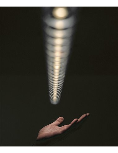 Lámpara colgante lineal Loop - Arkoslight - Lámpara LED minimalista Lámpara colgante lineal Loop - Arkoslight - Lámpara LED minimalista