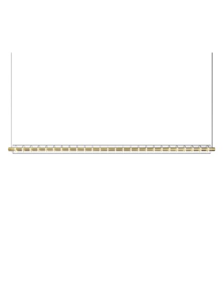 Lámpara colgante lineal Loop - Arkoslight - Lámpara LED minimalista