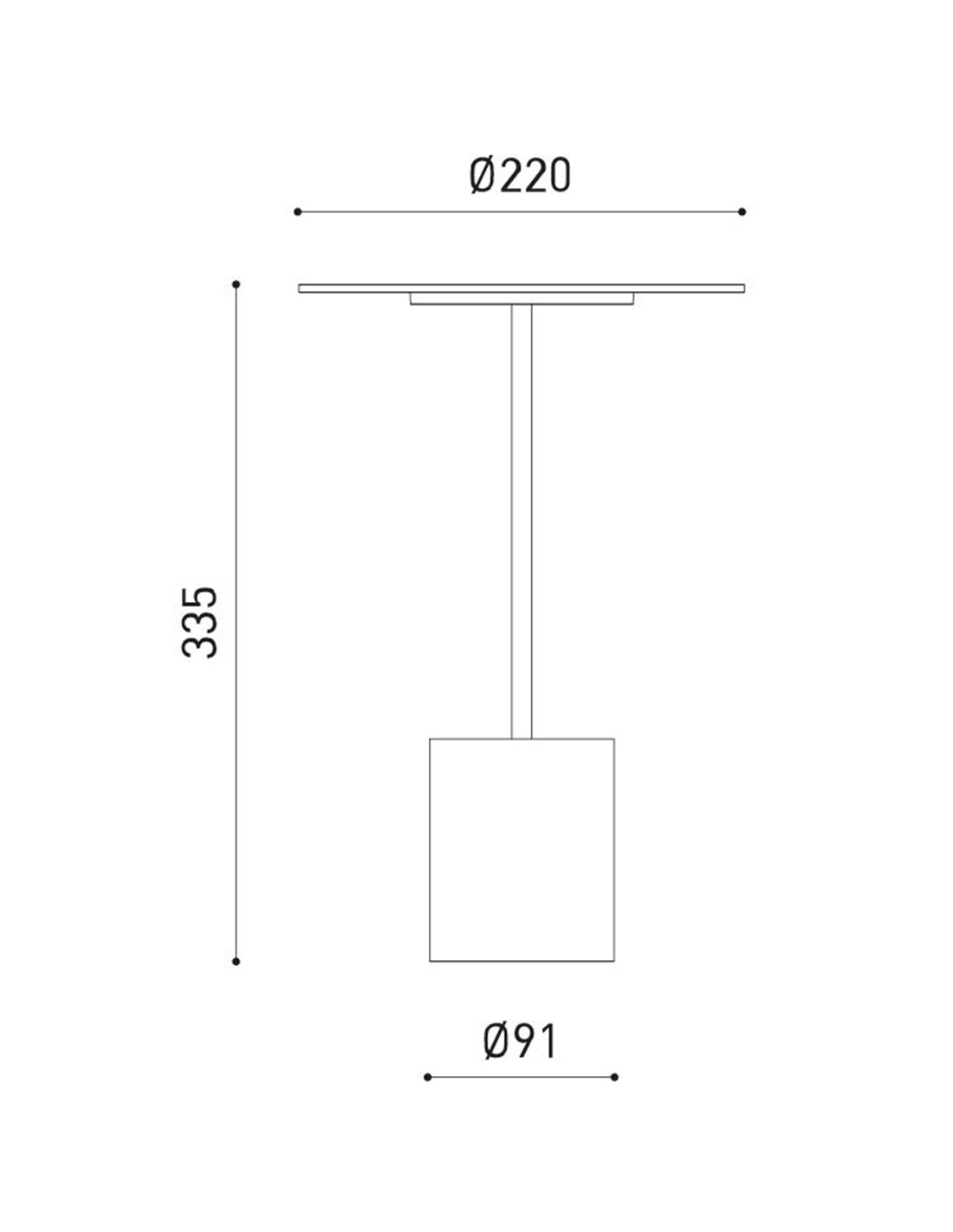 Lámpara de mesa Yoru Big - Arkoslight - Diseño minimalista en blanco o negro Lámpara de mesa Yoru Big - Arkoslight - Diseño minimalista en blanco o negro