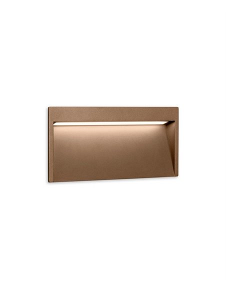 Empotrable de pared de exterior Slim - Arkoslight - Iluminación indirecta para jardín