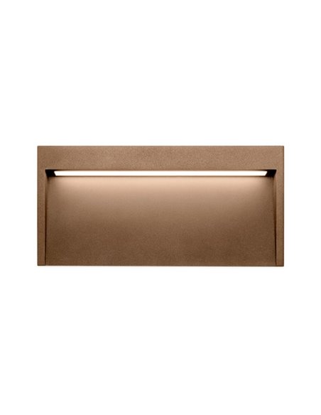 Empotrable de pared de exterior Slim - Arkoslight - Iluminación indirecta para jardín
