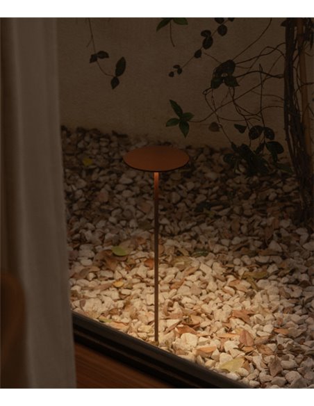 Lámpara baliza de exterior Yoru Spike - Arkoslight - Lámpara con estaca, IP65