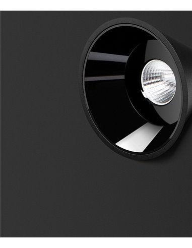 Lámpara de carril Wiz 48V - Arkoslight - Pantalla cónica, LED Lámpara de carril Wiz 48V - Arkoslight - Pantalla cónica, LED