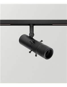 Foco de carril Coco Shaper 48V Short - Arkoslight - Lámpara orientable LED